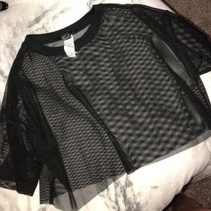 Mesh Black Top
